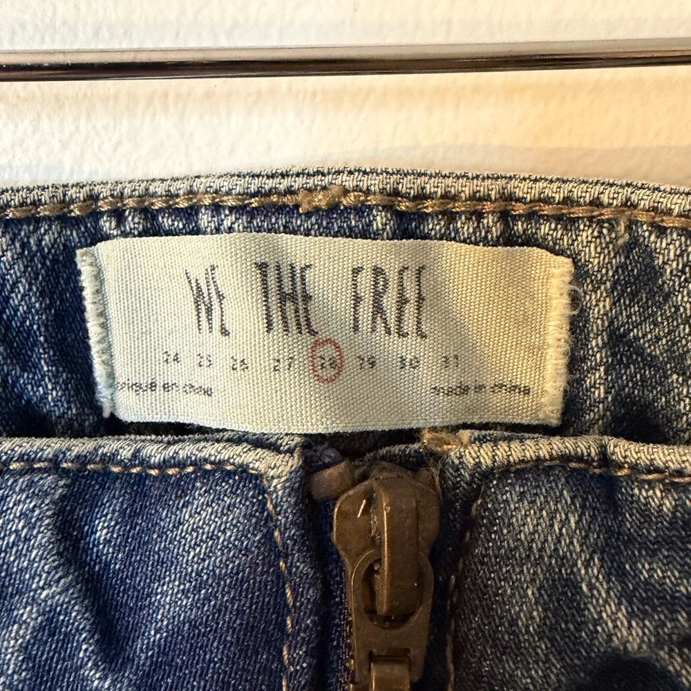 Free People Denim Skirt size 28 - Picture 3 of 4